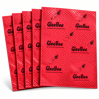 GleeBee Core Shield Damping Sheet – 2.0mm Thick Sound Deadening & Vibration Control Sheet for Cars